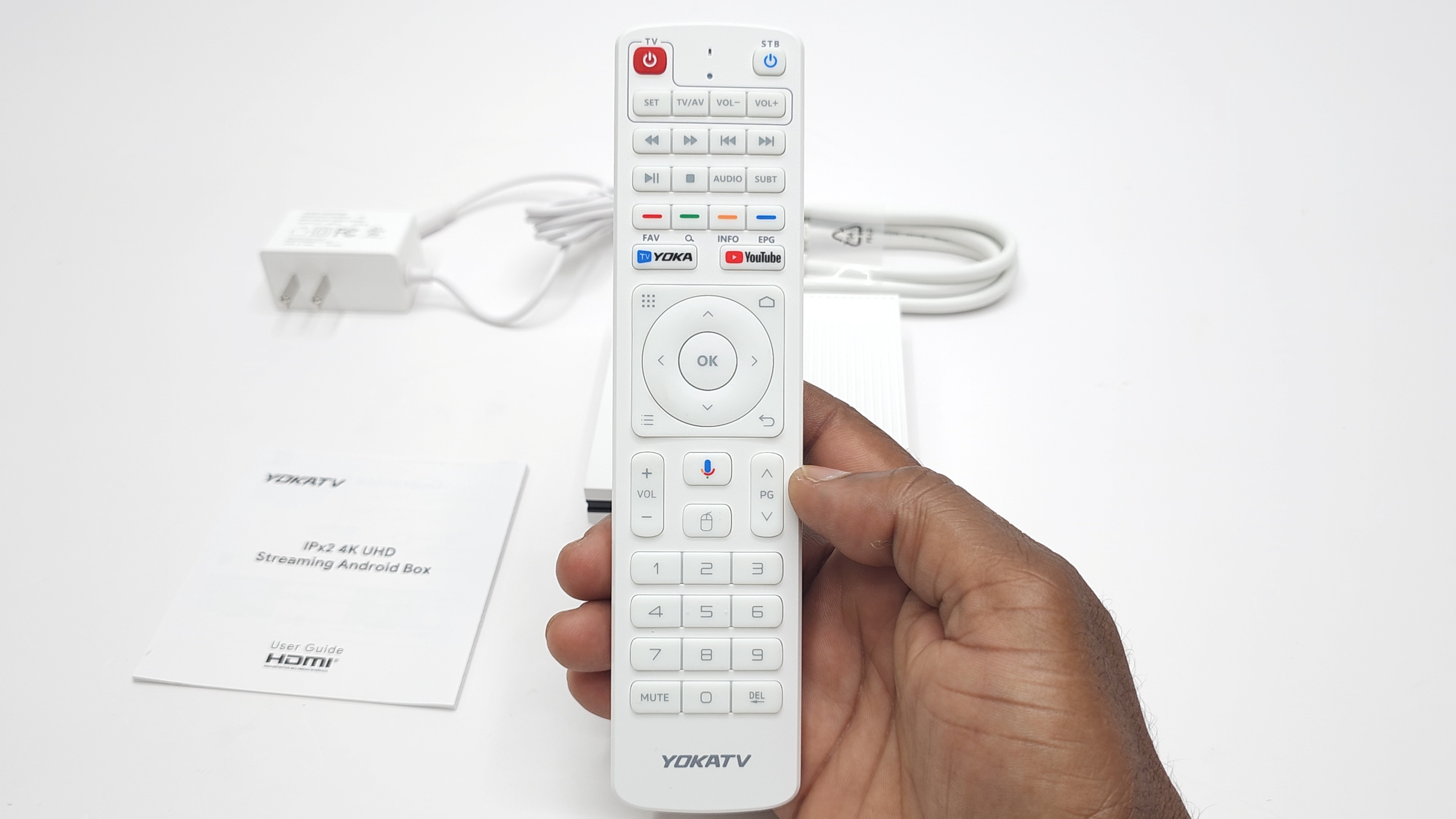 YOKATV IPX2 Bluetooth remote