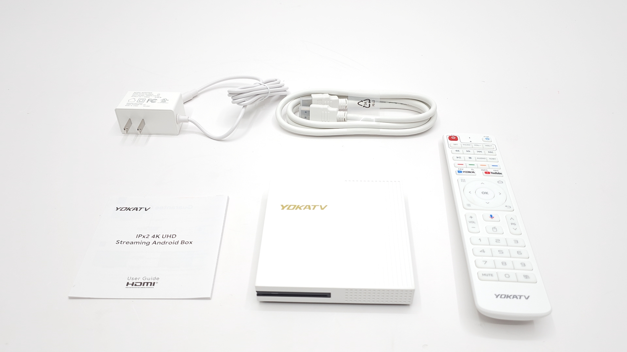 YOKATV IPX2 in the box