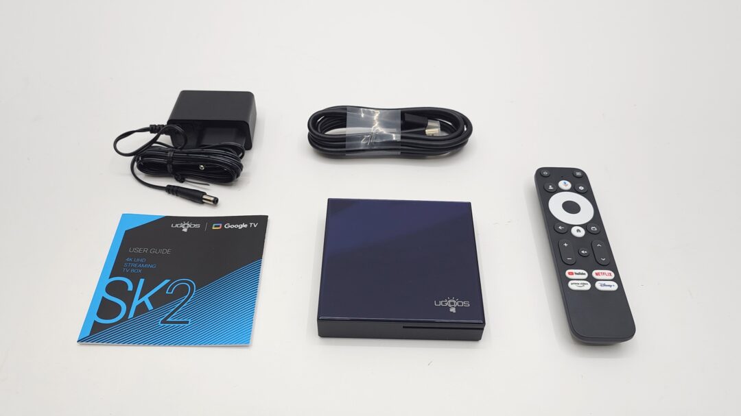 Ugoos SK2 in the box