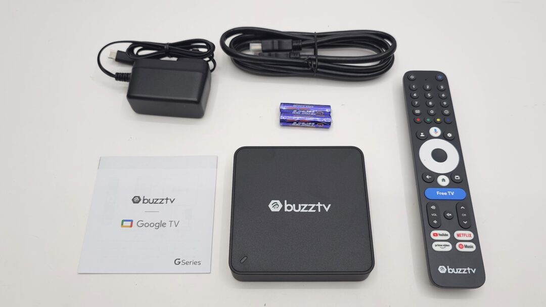 BuzzTV G Series in the box
