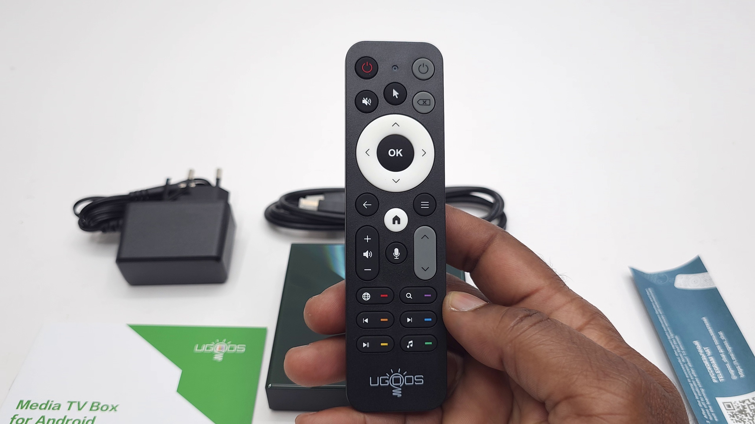 Ugoos SK4 Pro Bluetooth air mouse remote